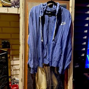 Nike active wear jacket size 2x and it’s bluish gray